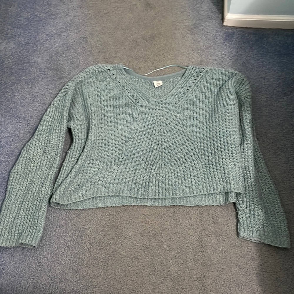 Blue sweater